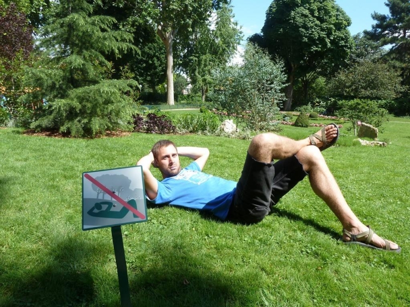 A post for those who have broken stupid rules at least once in their life