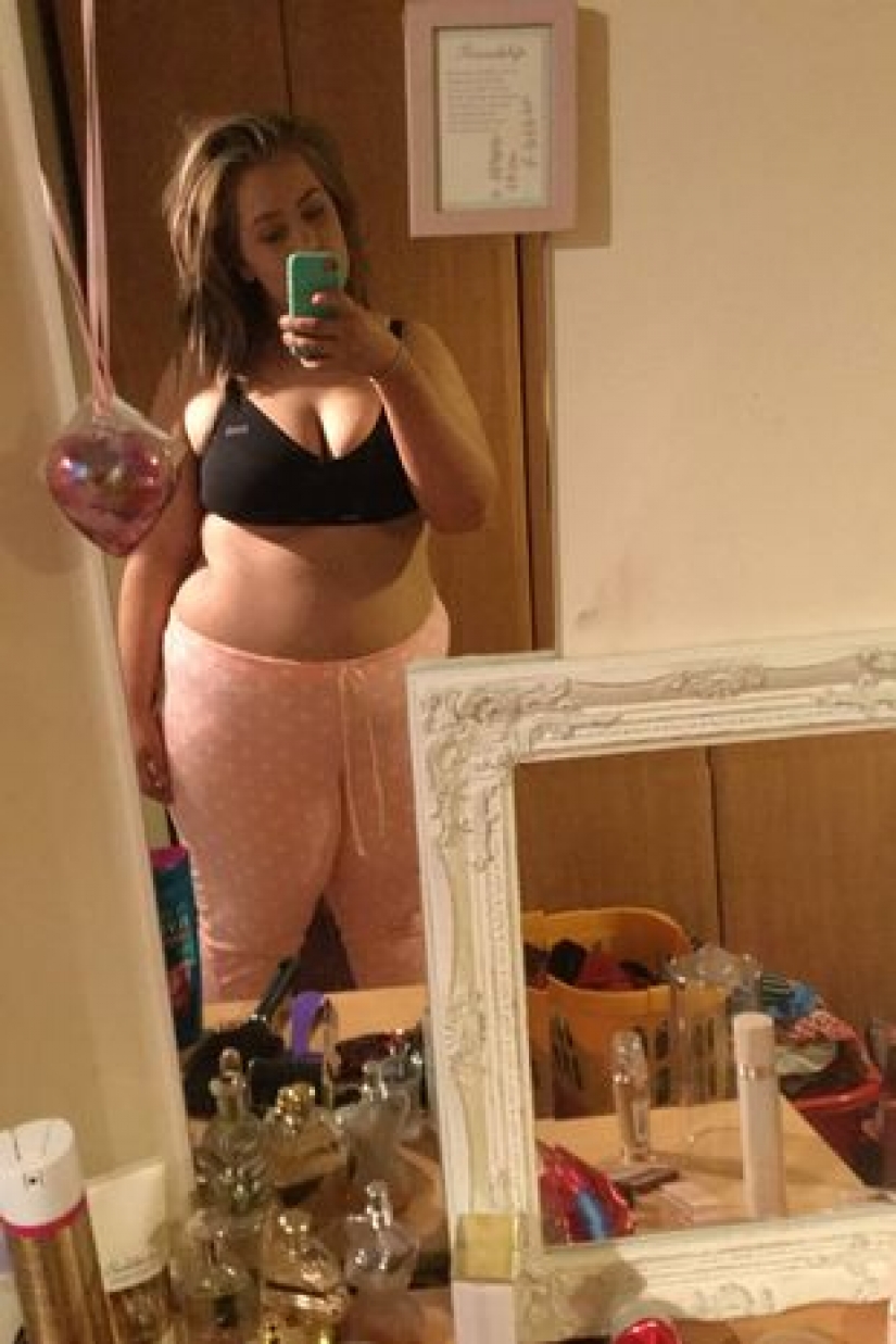 A resident of the UK lost 2 times weight after she did not fit into a dress