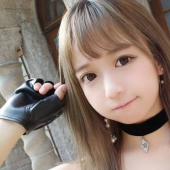 A sexy model with a face of a child gaining instagram