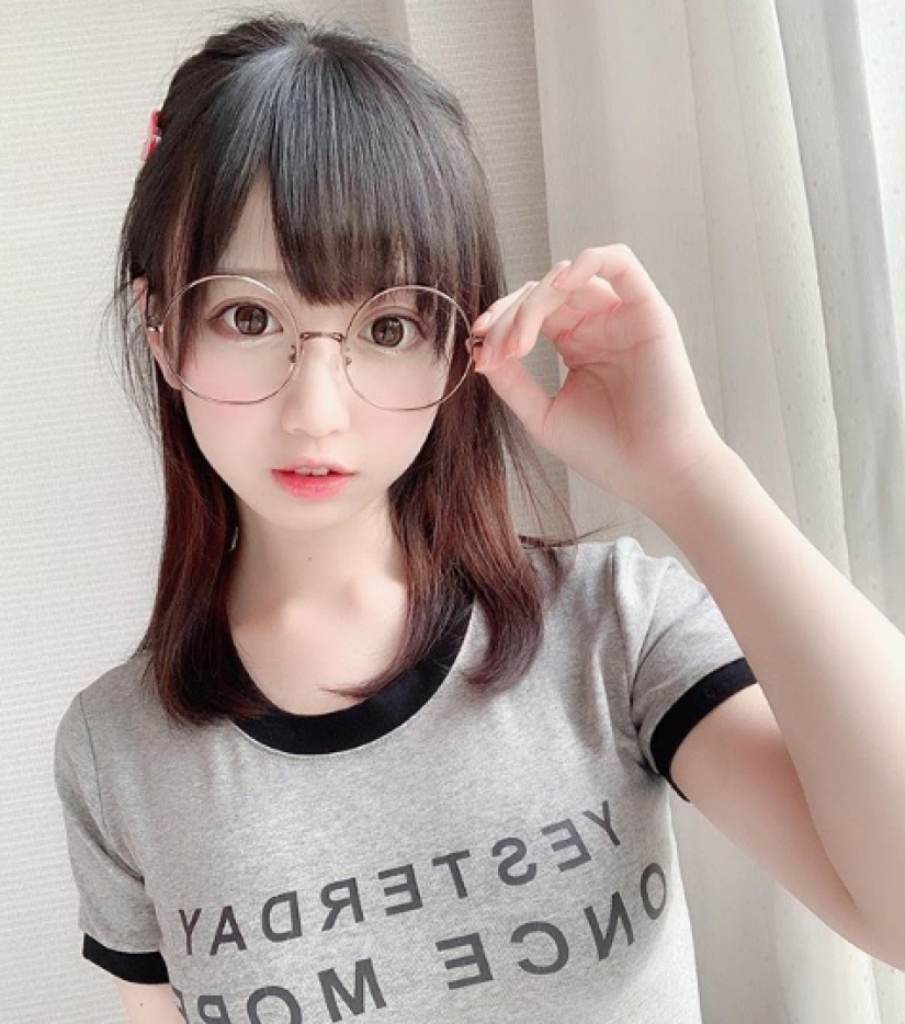 A sexy model with a face of a child gaining instagram A sexy model with a face of a child gaining instagram