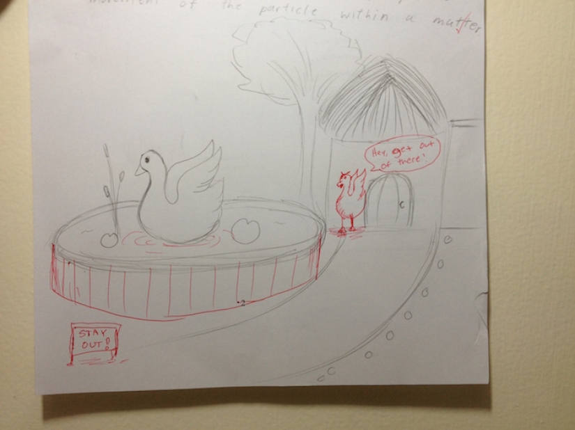 A Thai teacher improves the drawings of students. It turns out great!