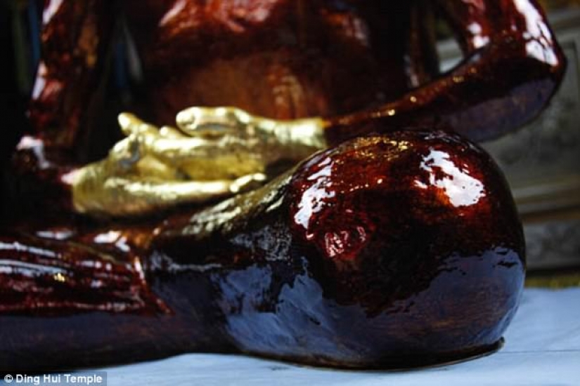 A thousand-year-old mummy of a Buddhist monk has a brain and skeleton preserved in perfect condition