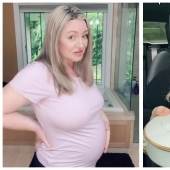 A woman unexpectedly became pregnant at the age of 62, despite menopause and her husband's vasectomy