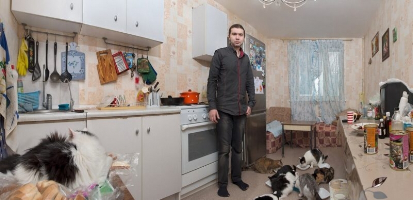 About the life of modern recluses of Hickey: photo project "Journey to the edge of the room" by Natalia Ershova