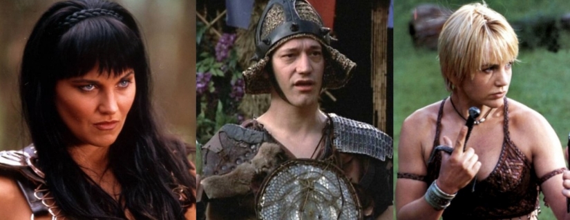 Actors from the TV series " Xena. Warrior Queen " then and now