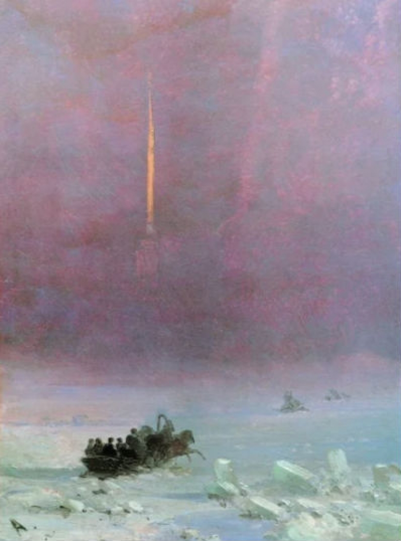 Aivazovsky sin el mar. Desconocido pinturas del gran paisaje marino Aivazovsky sin el mar. Desconocido pinturas del gran paisaje marino