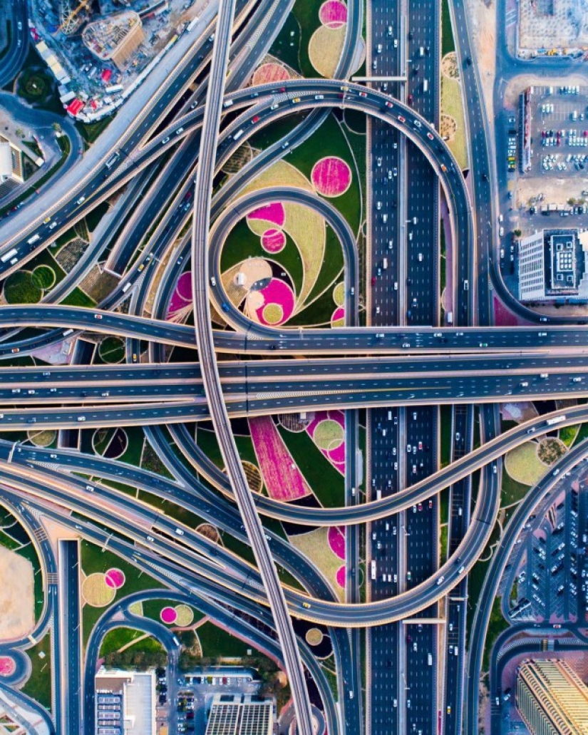 Alguien voló sobre el nido del Emir: fotografiar Dubai desde una vista de ojo de pájaro