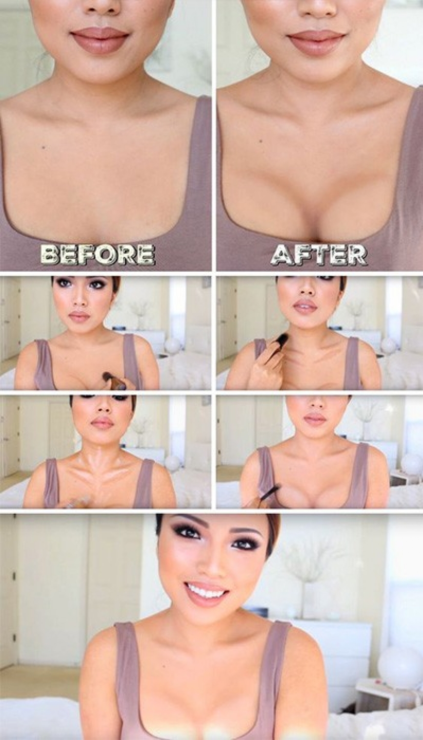 Almighty Contouring: how to increase your breasts, pump up your abs and make your hair thicker Almighty Contouring: how to increase your breasts, pump up your abs and make your hair thicker