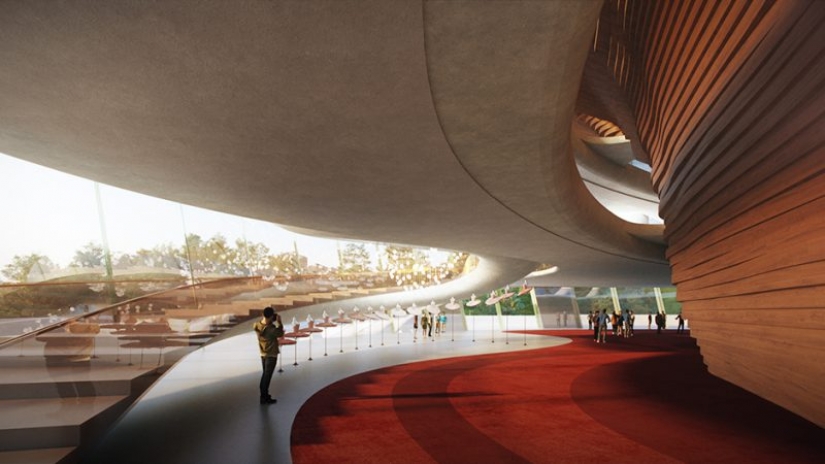 American architects have created a unique theater for Perm American architects have created a unique theater for Perm