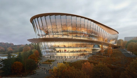 American architects have created a unique theater for Perm American architects have created a unique theater for Perm