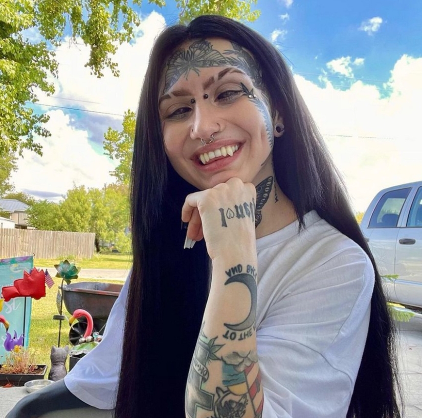 An American woman who spent 3 million on modifications is feared by people and is called a demon