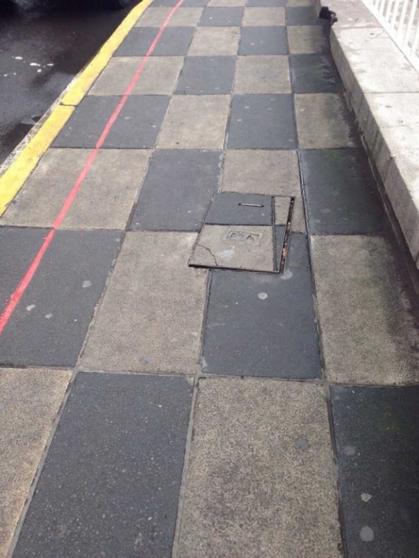 And so it will come down: photos that will upset not only perfectionists