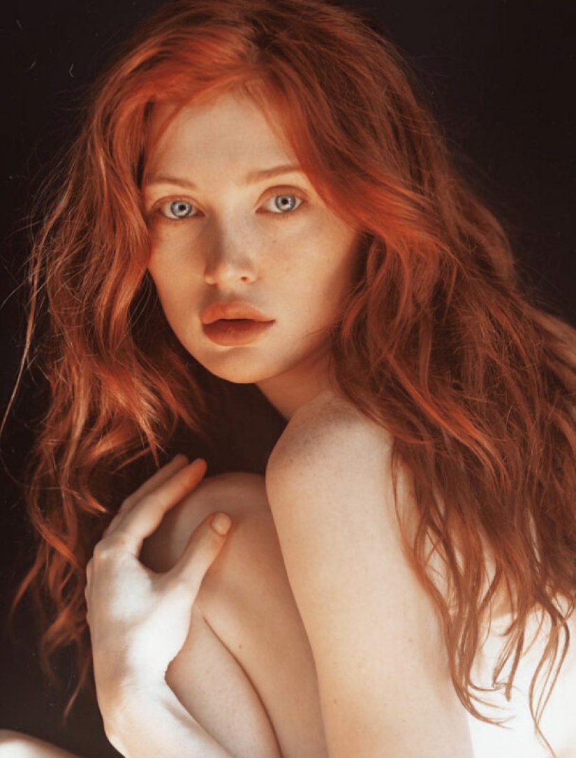 Angelina Michelle — red-haired beauty from Russia, recognized as the ideal Angelina Michelle — red-haired beauty from Russia, recognized as the ideal