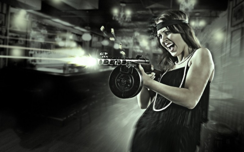 Armed and very dangerous: the girl and her imagination Armed and very dangerous: the girl and her imagination