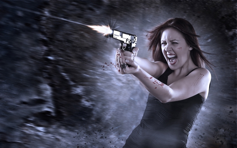 Armed and very dangerous: the girl and her imagination Armed and very dangerous: the girl and her imagination