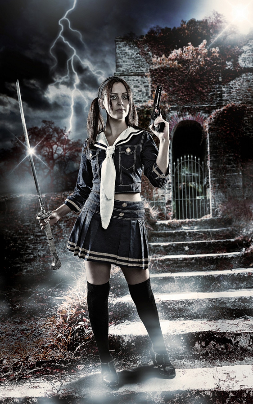 Armed and very dangerous: the girl and her imagination Armed and very dangerous: the girl and her imagination