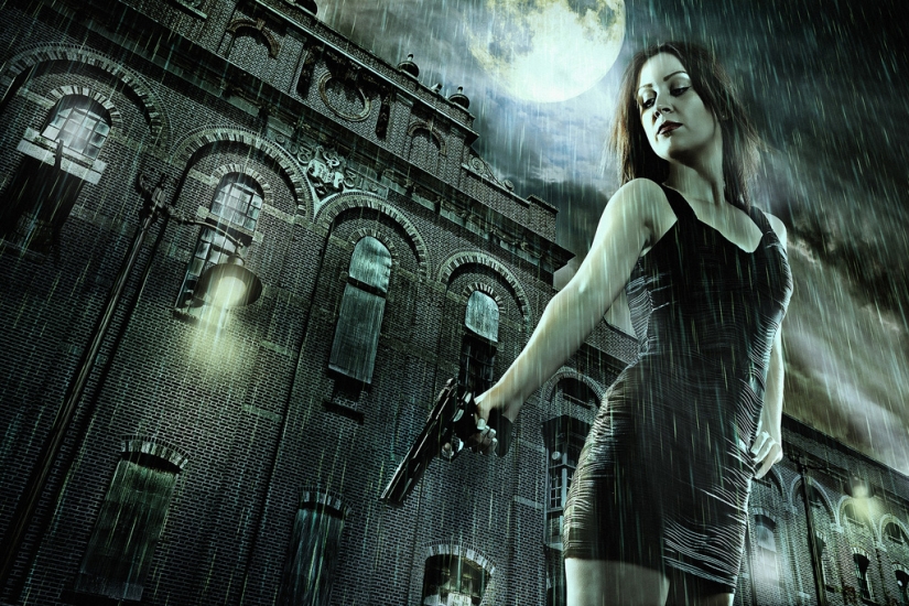 Armed and very dangerous: the girl and her imagination Armed and very dangerous: the girl and her imagination