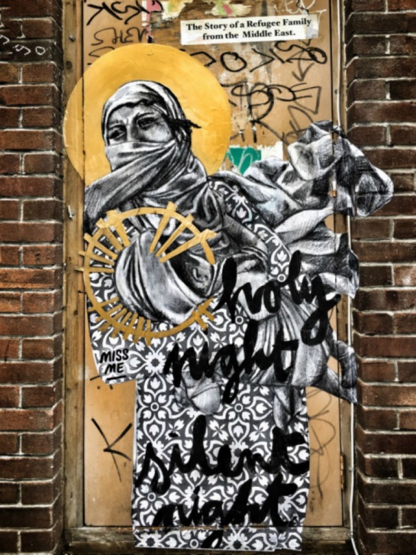 Art or highly artistic vandalism? Art or highly artistic vandalism?