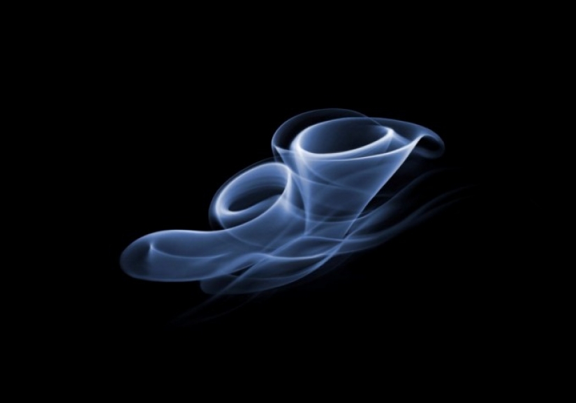 Arte humo de cigarrillo