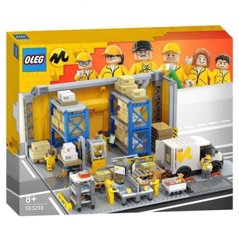 Artist Artem Bizyaev has created a new designer for the OLEG brand