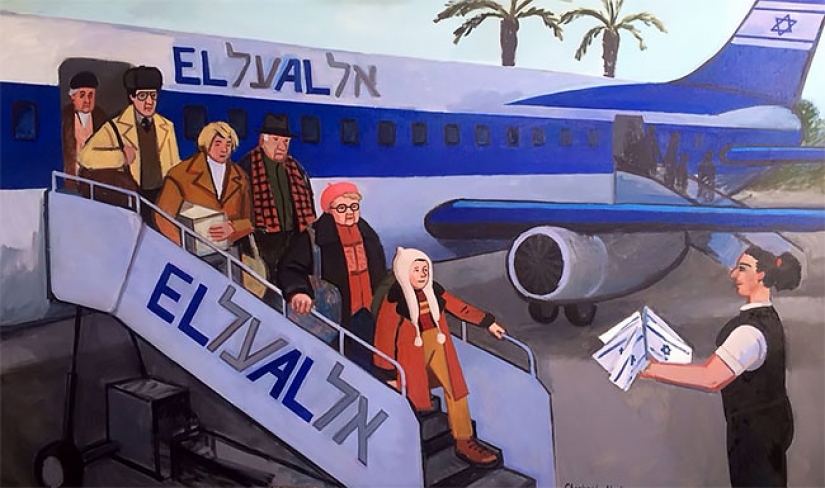 Artist Zoya Cherkasskaya humorously draws memories from her Soviet childhood