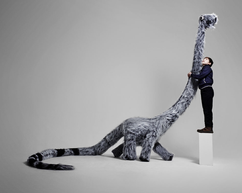 Artists recreated imaginary friends from children's drawings Artists recreated imaginary friends from children's drawings