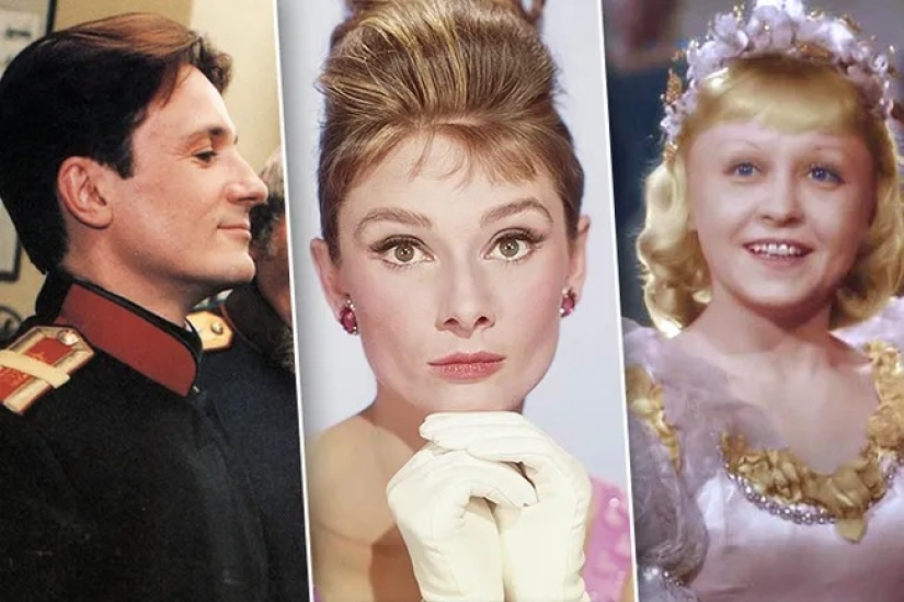 Audrey Hepburn, Yanina Zhaimo, Oleg Menshikov - adult actors who played teenagers Audrey Hepburn, Yanina Zhaimo, Oleg Menshikov - adult actors who played teenagers