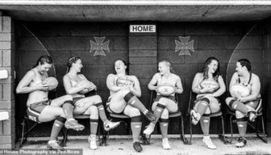 Australian rugby players starred for erotic calendar