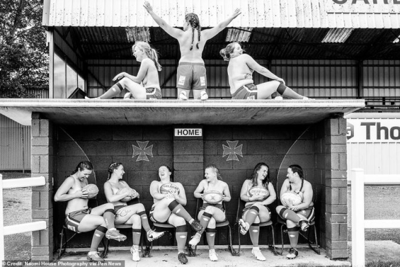 Australian rugby players starred for erotic calendar
