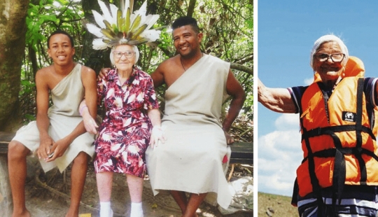 Baba Lena, who was walking alone: the story of 91-year-old adventurer from Krasnoyarsk Baba Lena, who was walking alone: the story of 91-year-old adventurer from Krasnoyarsk