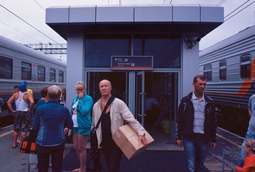 Bajo el sonido de las ruedas: coches reservados de Rusia a través de los ojos de un inglés