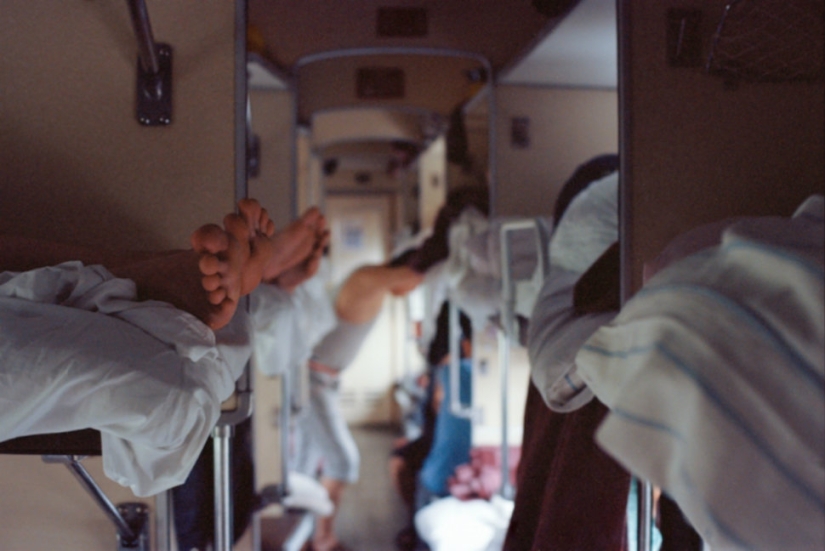 Bajo el sonido de las ruedas: coches reservados de Rusia a través de los ojos de un inglés