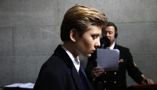 Barron Trump y otros 6 hijos de presidentes estadounidenses que obtuvieron de los medios Barron Trump y otros 6 hijos de presidentes estadounidenses que obtuvieron de los medios