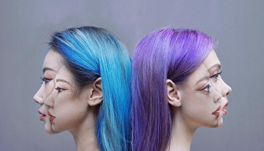 Beautiful chimeras: make-up artist from Korea blows up the brain with optical illusions of makeup