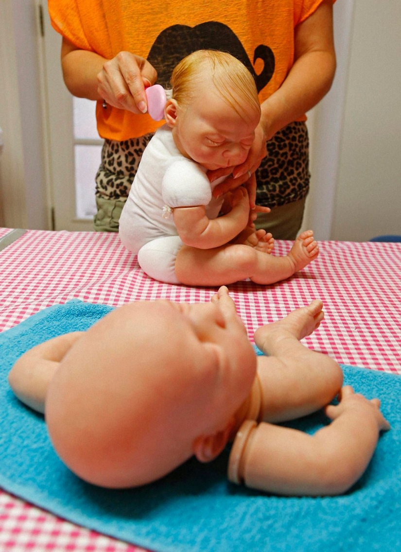 Bebés renacidos, como niños vivos