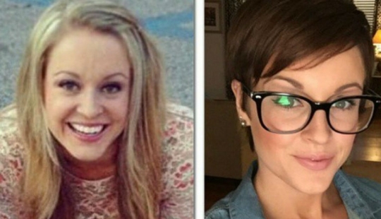 Before and after: how a haircut alone can radically transform a person