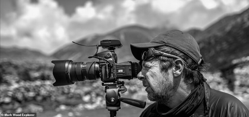 Bombero dejar mi trabajo y fueron a los extremos de viaje al polo Norte, y la cordillera del Himalaya