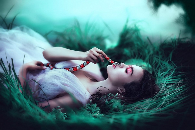 Bosque de la Princesa y las sirenas: Perm fotógrafo toma fabuloso bellezas en los bosques de la región Kama