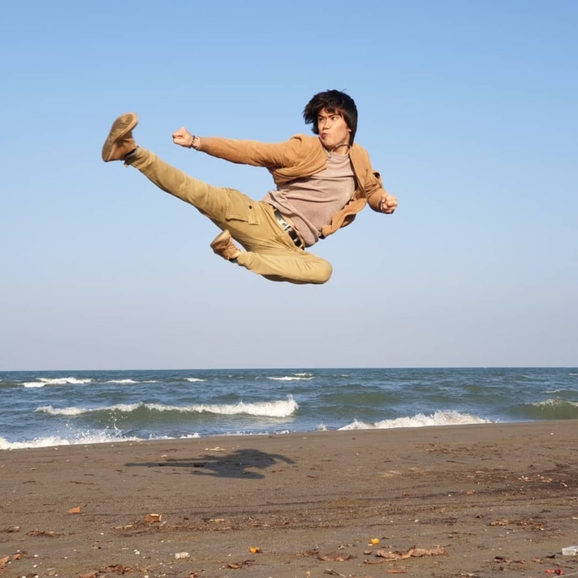 Bruce Lee's doppelganger is forced to hide from the Taliban, fearing death