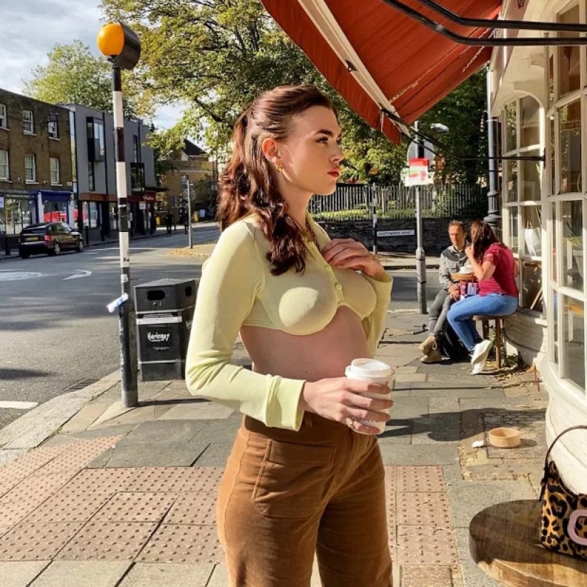 Buxom model Charlie Howard in a translucent outfit responded to the criticism of subscribers