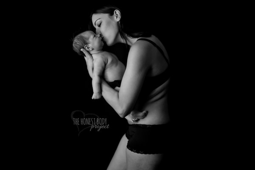 Candid photo project: how to actually look women after childbirth