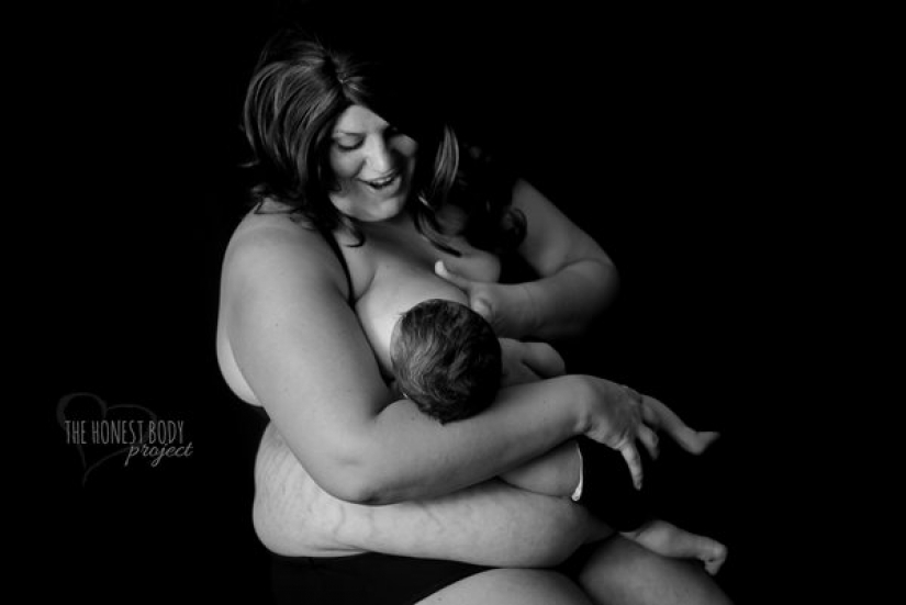 Candid photo project: how to actually look women after childbirth