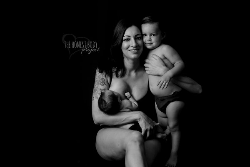 Candid photo project: how to actually look women after childbirth