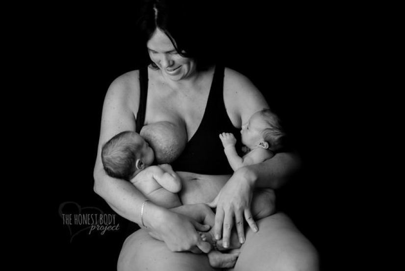 Candid photo project: how to actually look women after childbirth