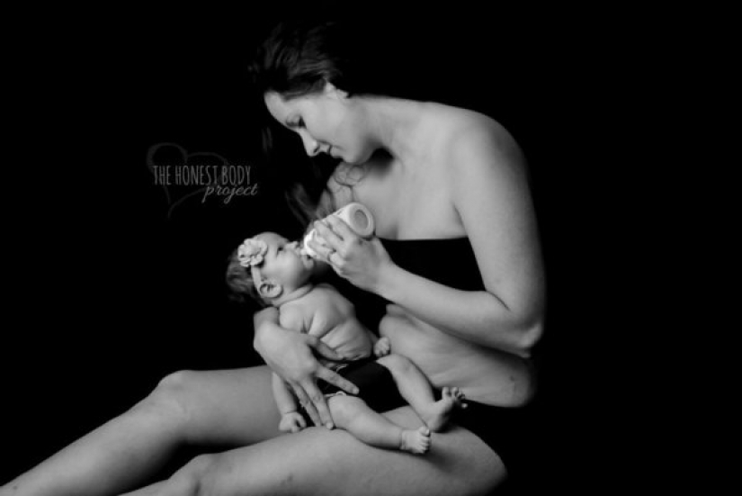 Candid photo project: how to actually look women after childbirth