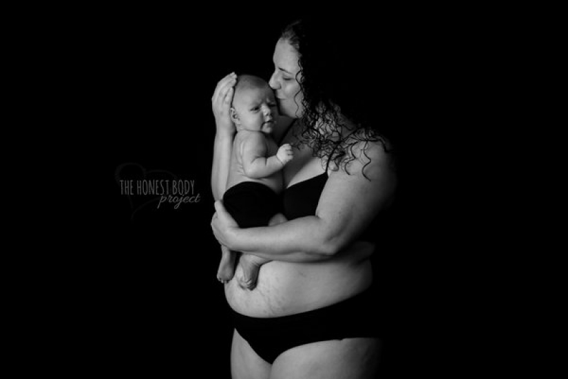 Candid photo project: how to actually look women after childbirth