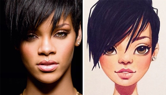 Celebrity portraits by Russian artist Lera Kiryakova Celebrity portraits by Russian artist Lera Kiryakova