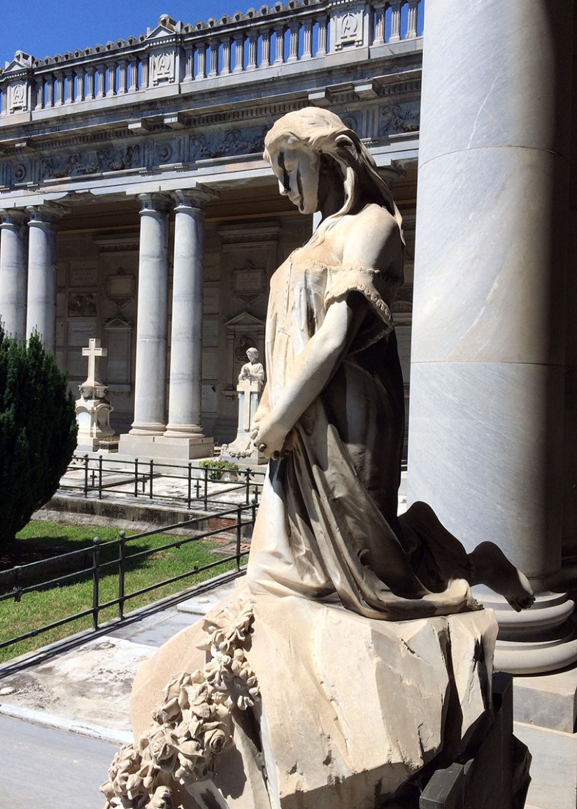 Certosa Monumental Cemetery in Bologna