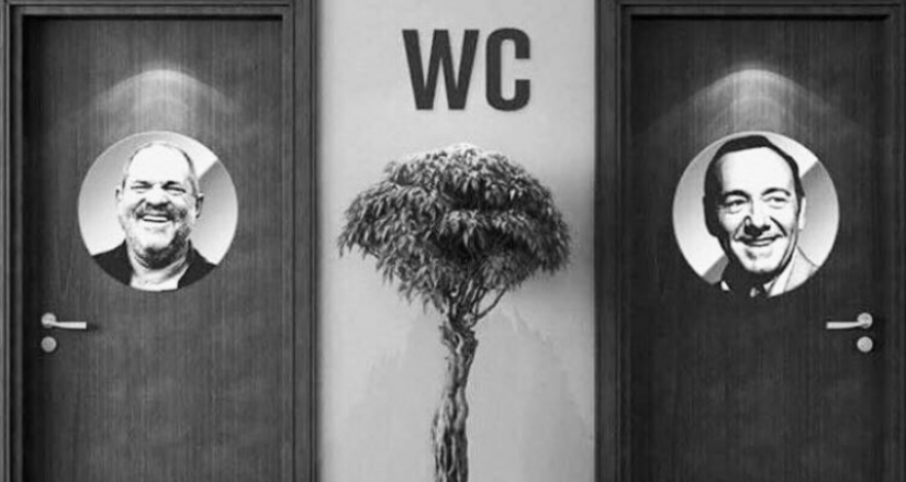 Chicas a la izquierda, chicos a la derecha: instagram de letreros de baño inusuales