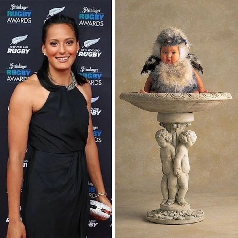 Chicks and birds: How babies look now from famous photos of the 90s